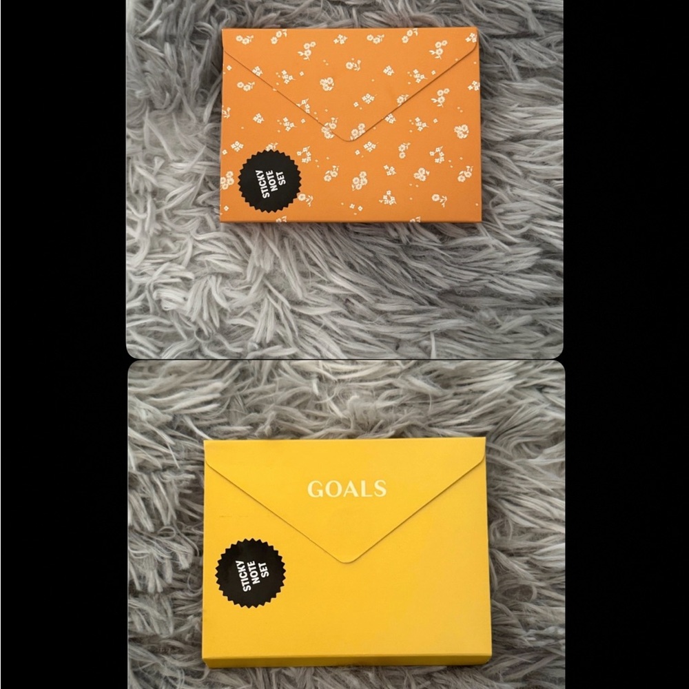 2 Magnetic Sticky Note Sets